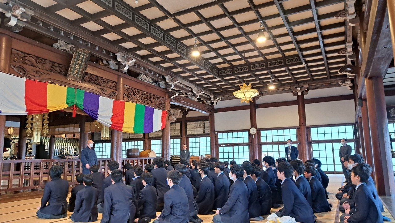 地域貢献活動／遊行寺清掃