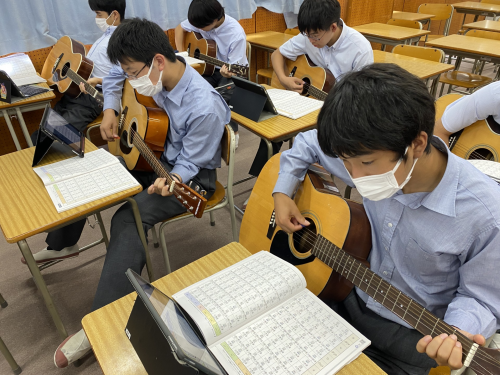 授業の様子～音楽～