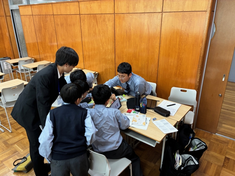 中間試験が終了しました