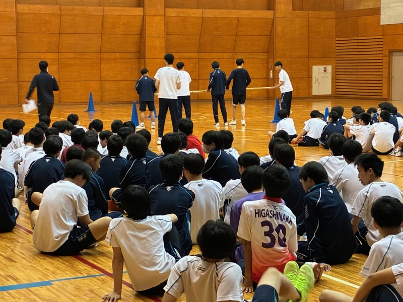 体育祭予行練習を実施しました