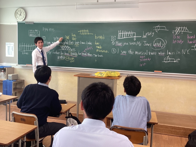 教育実習生からのメッセージ