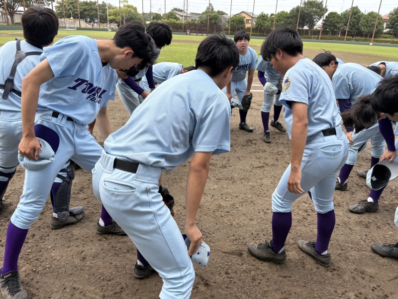 高校軟式野球部活動報告