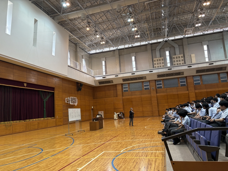 高１・２年生対象の保健講演会が実施されました