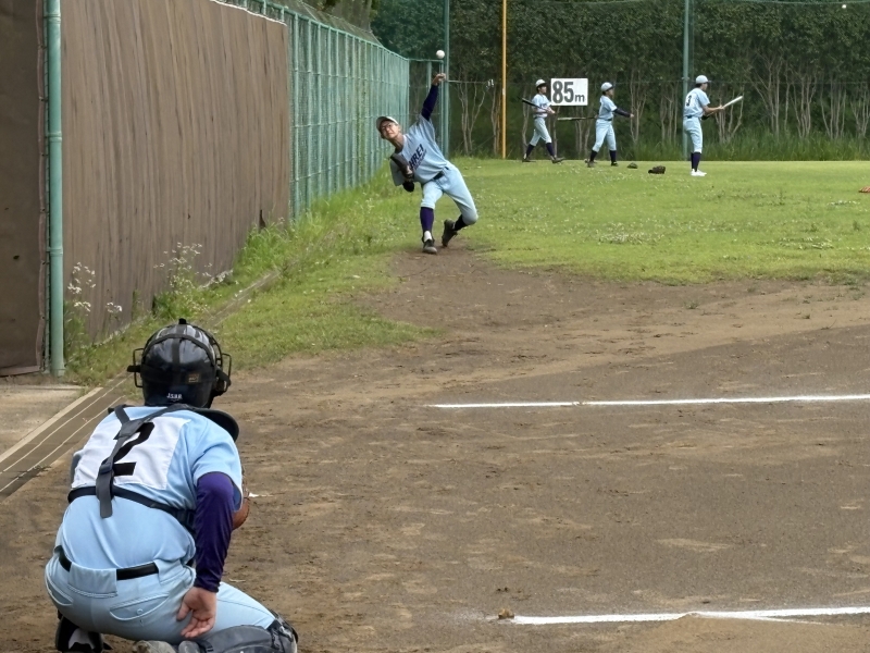 高校軟式野球部活動報告