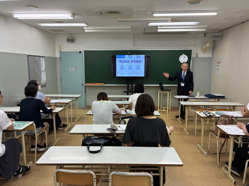 日能研藤沢校「私学のナカミを知る会」に参加しました