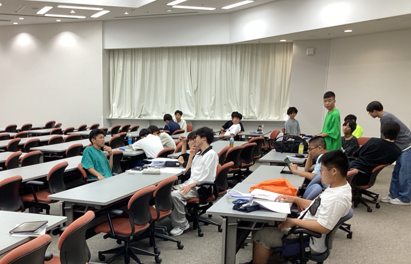 新聞部活動報告～勉強合宿取材２～