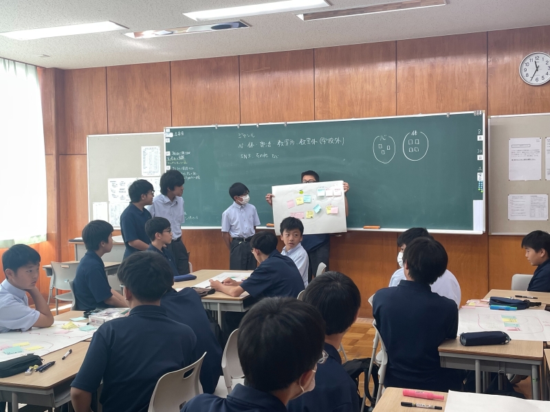 中学１年生いじめ防止ワークショップ