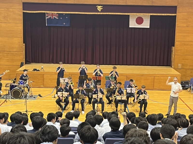Tauranga Boys' College学校訪問～9月25日～