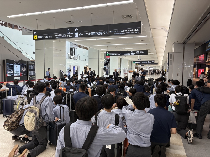 高２研修旅行～九州方面１日目～