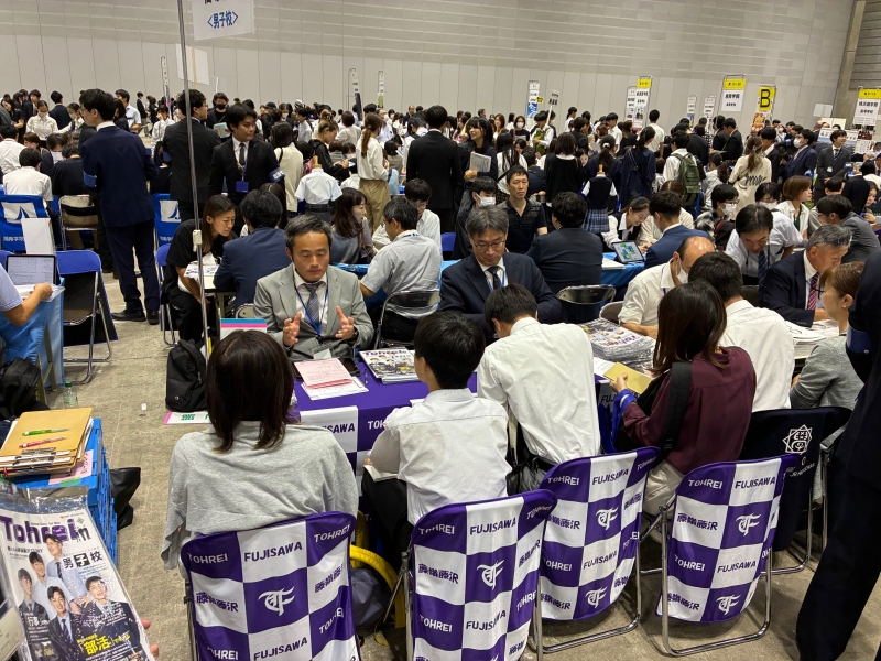 臨海セミナー私立高校入試相談会に参加しました