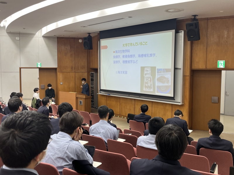 高校１年生文理選択講演会