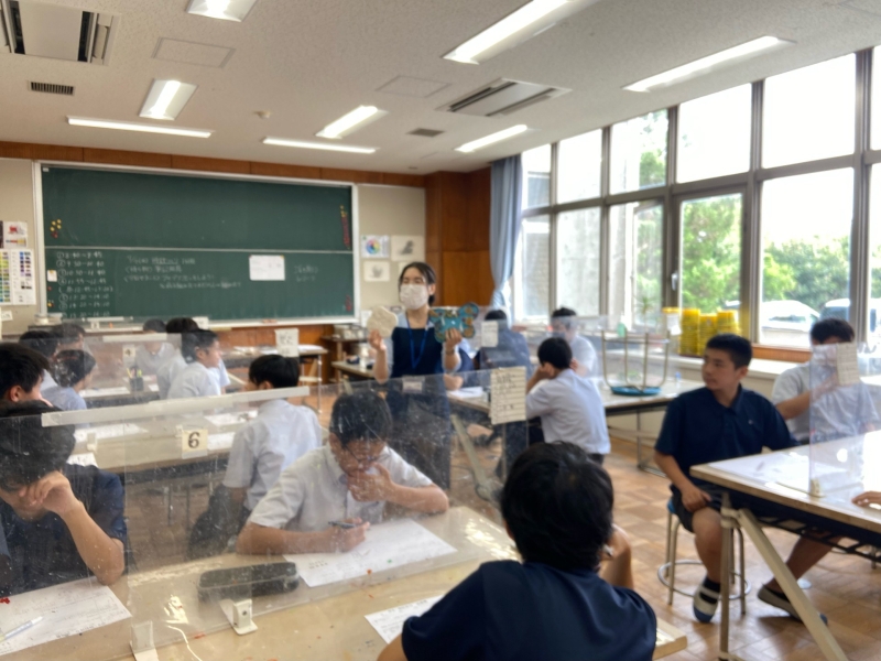 授業の様子～美術～