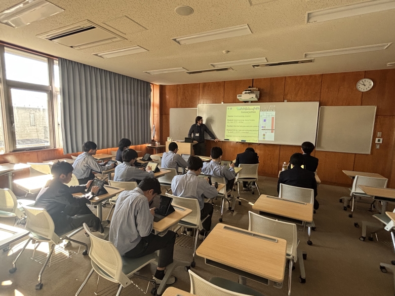 授業の様子～英会話～