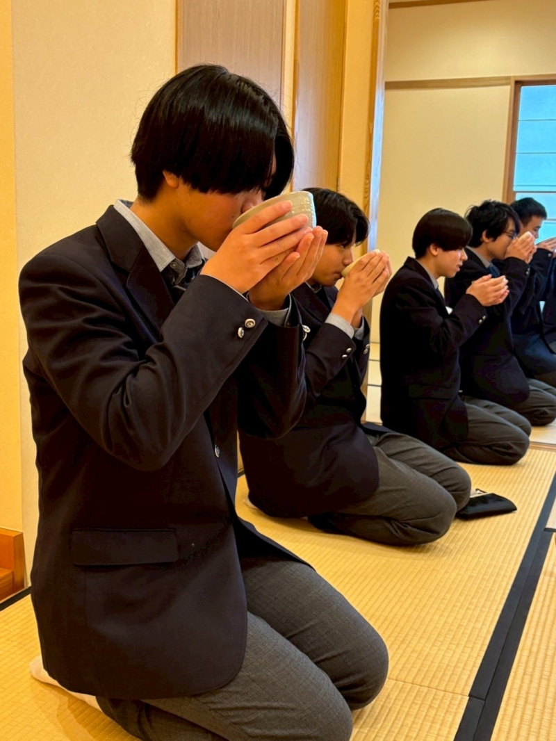 授業の様子～茶道～