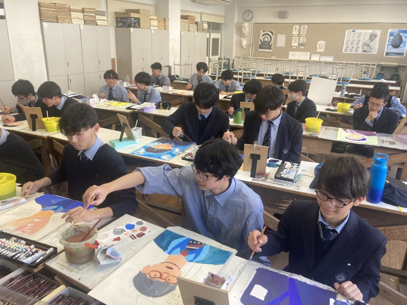 授業の様子～美術～