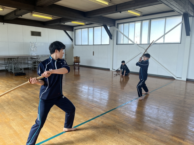 授業の様子～剣道～