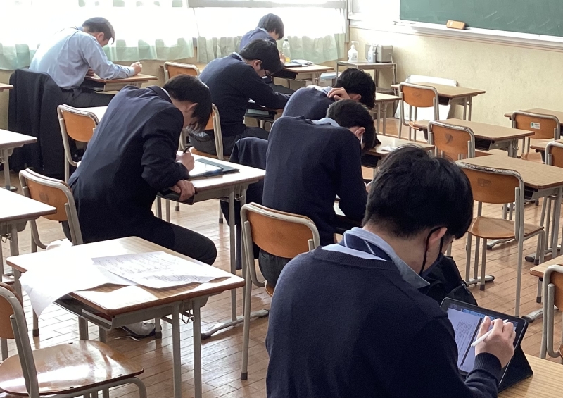 共通テスト直前ゼミを実施しています