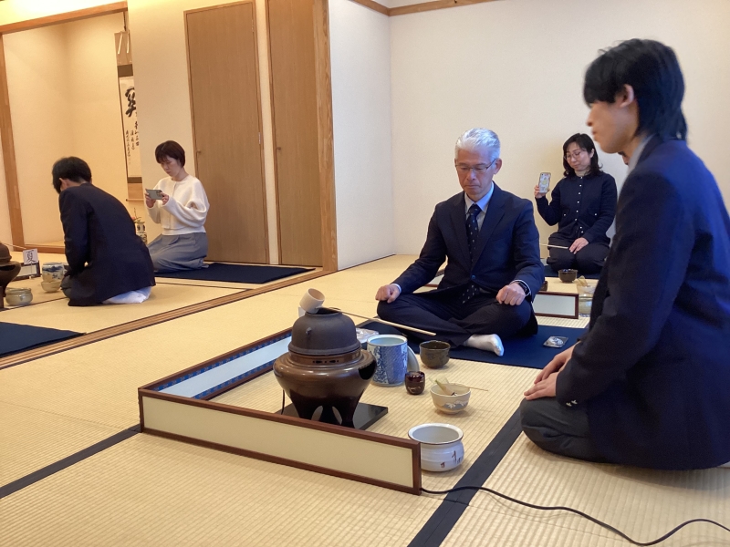 高校2年生修了茶会