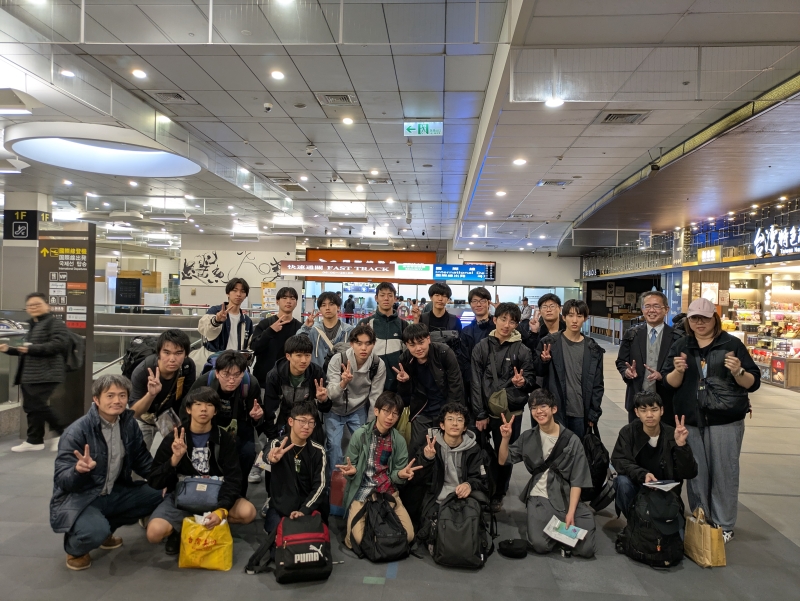 中学３年生台湾研修旅行最終日