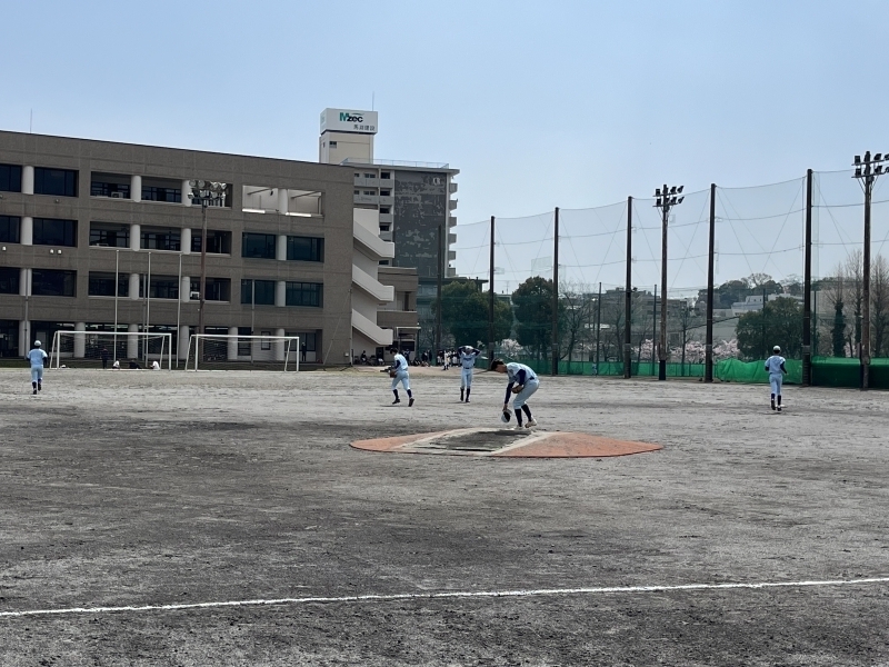 高校軟式野球部活動報告～練習試合～