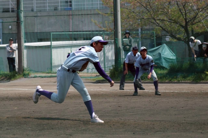 高校軟式野球部活動報告～春季大会１回戦～
