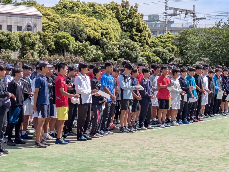 高校ソフトテニス部活動報告～インターハイ個人県予選～