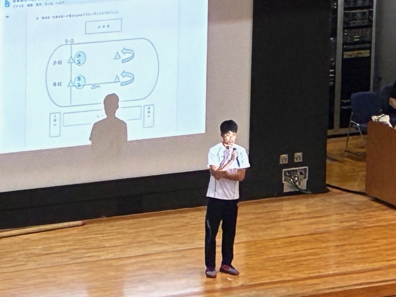 体育祭に向けた全校練習がスタートしました