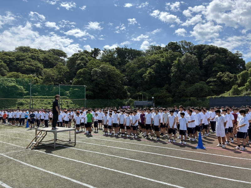 体育祭予行を実施しました