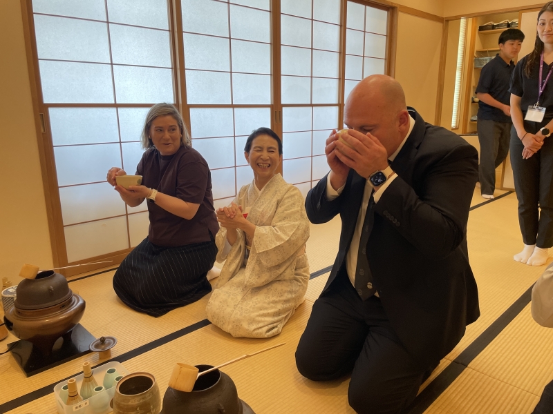 ニュージーランド提携校の先生方が来校されました