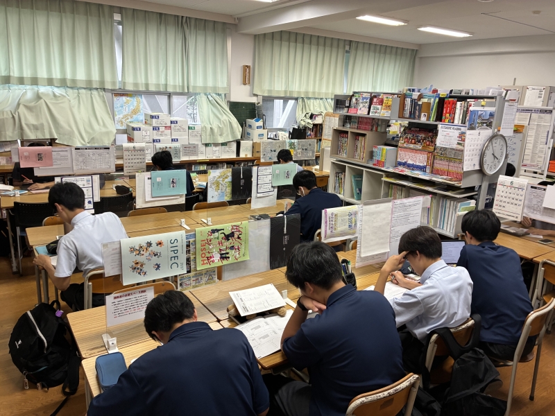 期末試験1週間前になりました