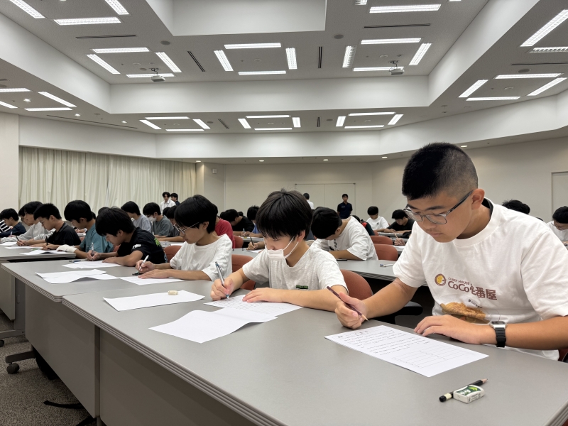 中学３年生勉強合宿～２日目～
