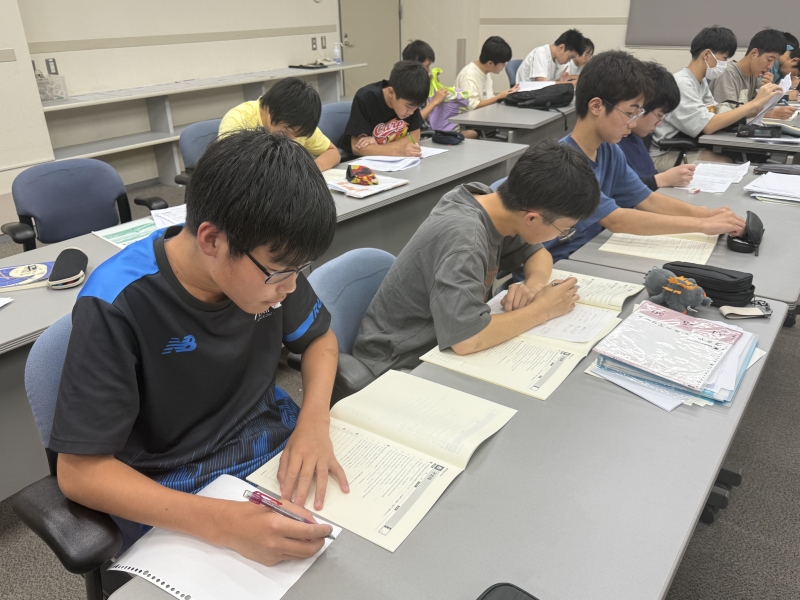 中学３年生勉強合宿～３日目～