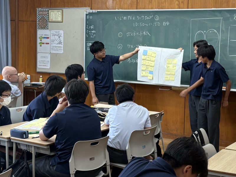 中学２年生いじめ防止ワークショップ