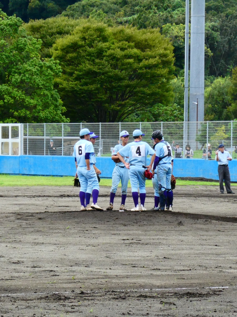 高校軟式野球部活動報告～秋季大会１回戦～