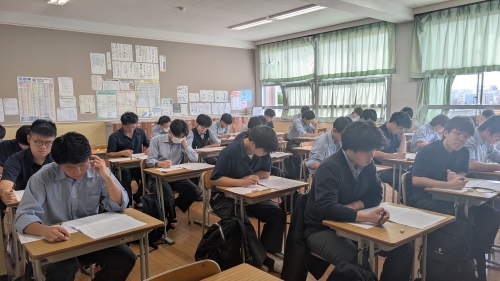 中間試験スタート・高校２年生は修学旅行へ