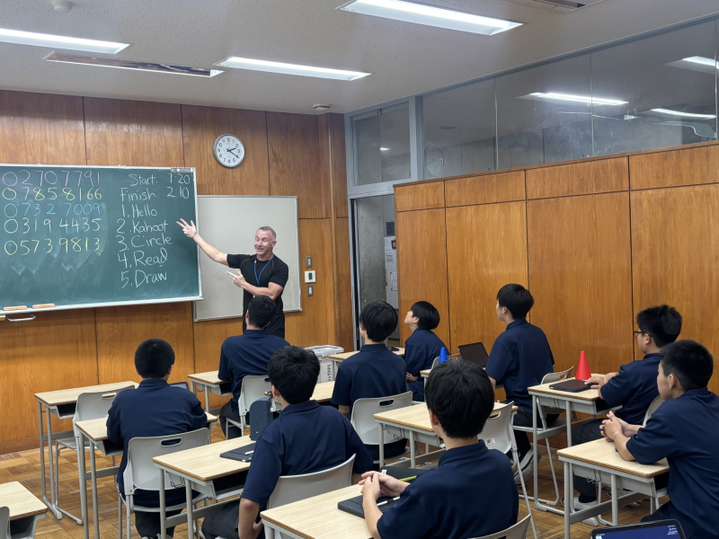 授業の様子～英会話～