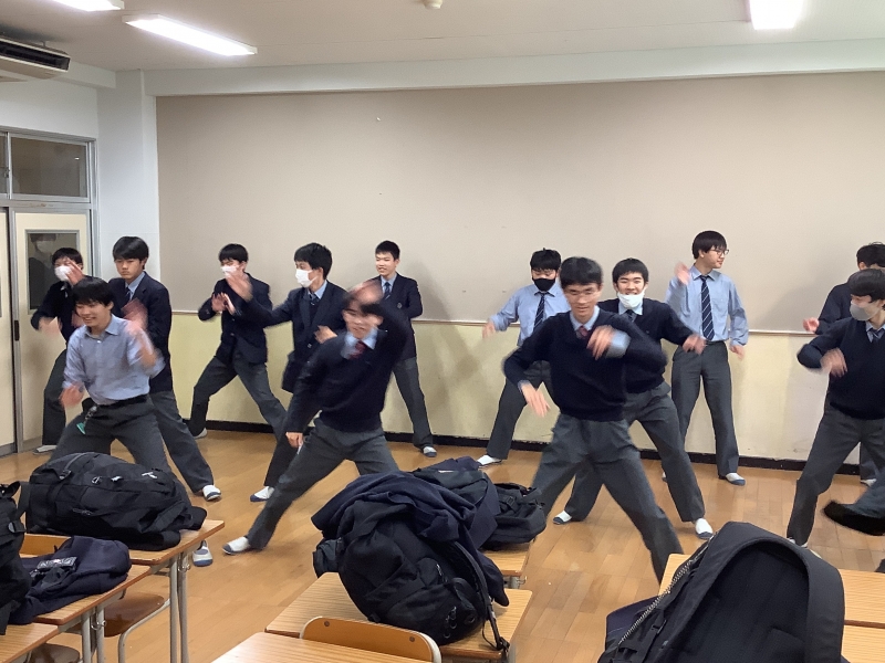 ニュージーランドTauranga Boys’ College歓迎セレモニーのための練習会　【高校生】