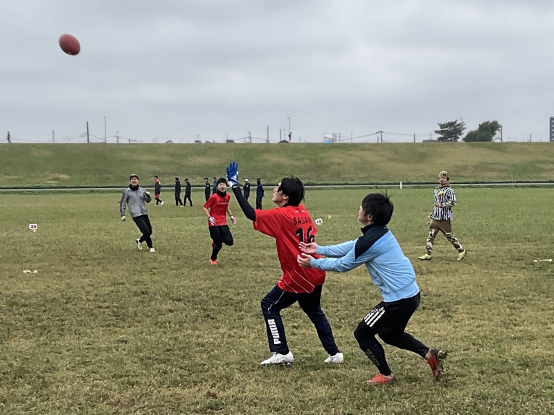 JTFA関東オープン連盟の秋季公式戦 【高校タッチフットボール部】