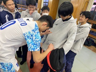 Vリーグ♯10重藤トビアス赳選手（中学13期生）応援 【バレーボール部】