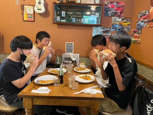 サマーキャンプ １日目　【中学２年生】