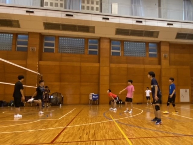 鎌倉学園高校との練習試合　【高校バレーボール部】